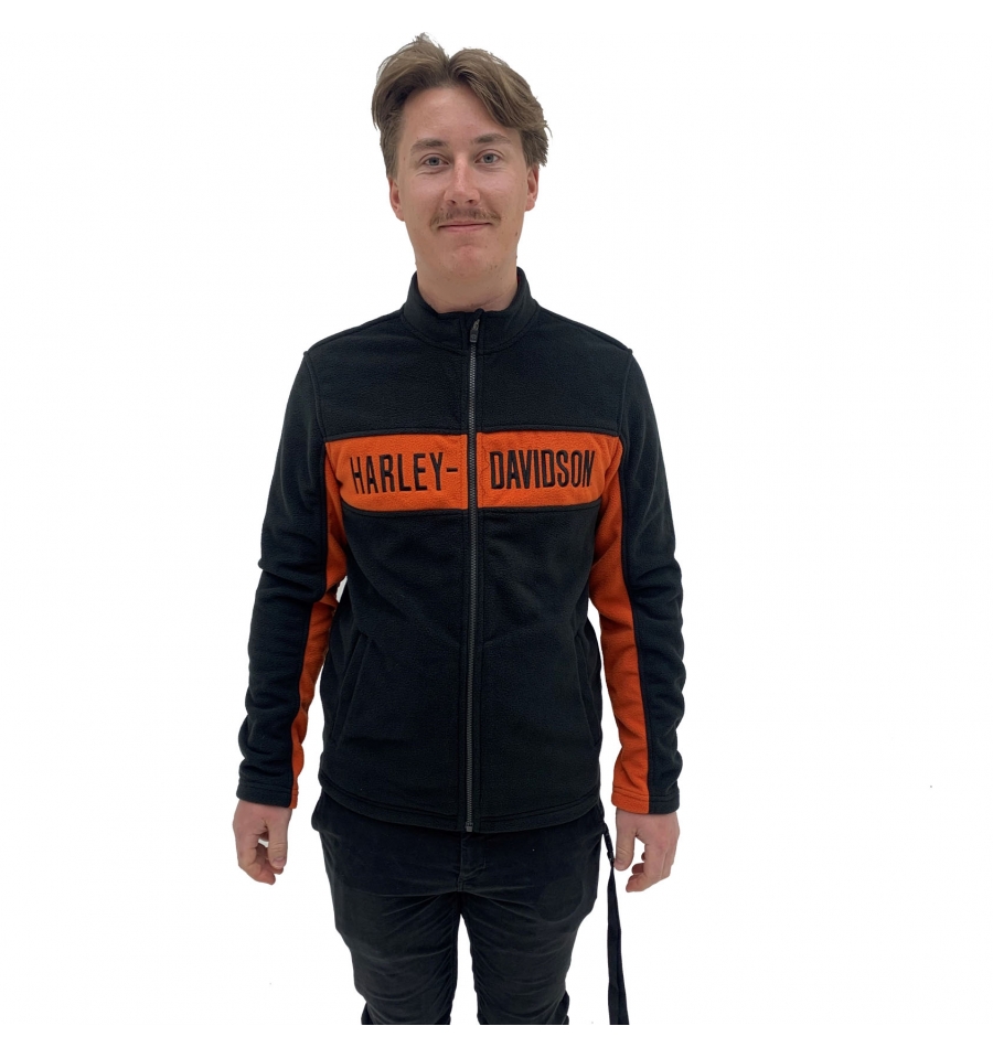 着回し抜群【HarleyDavidson】Chest Stripe Activewear Jacket